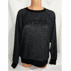 Victoria's Secret pink soft sweatshirt black PINK graphic logo